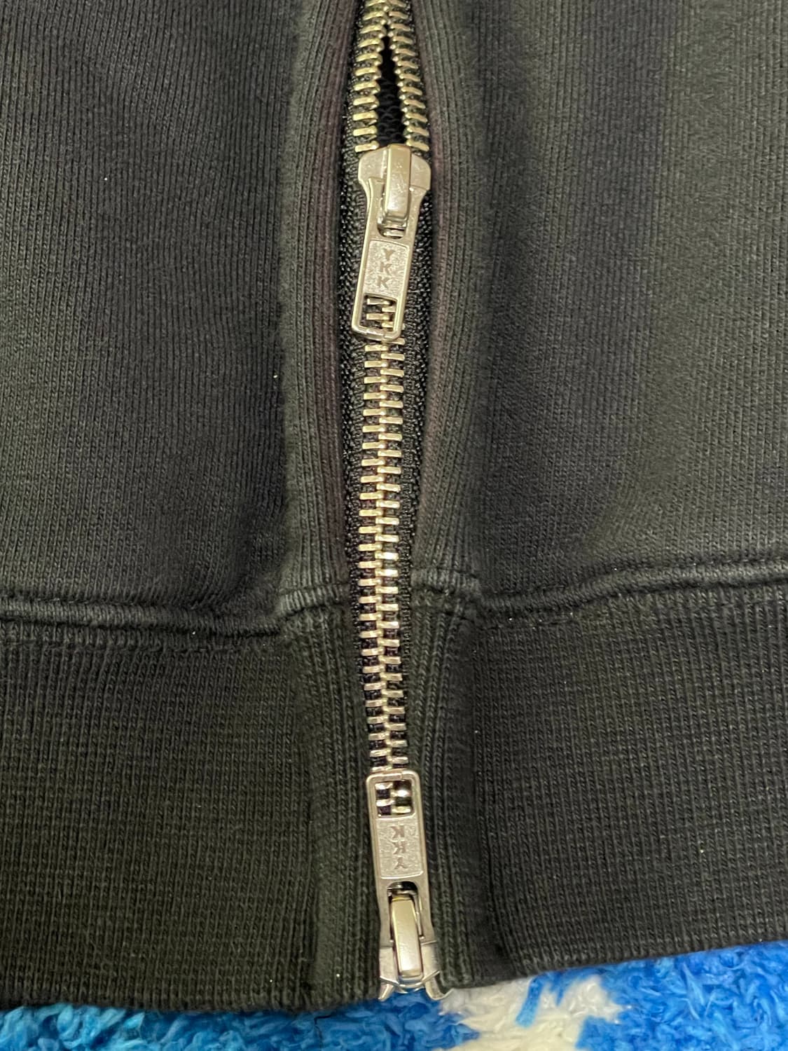 우알롱 블랙 후드집업 M 상품이미지7