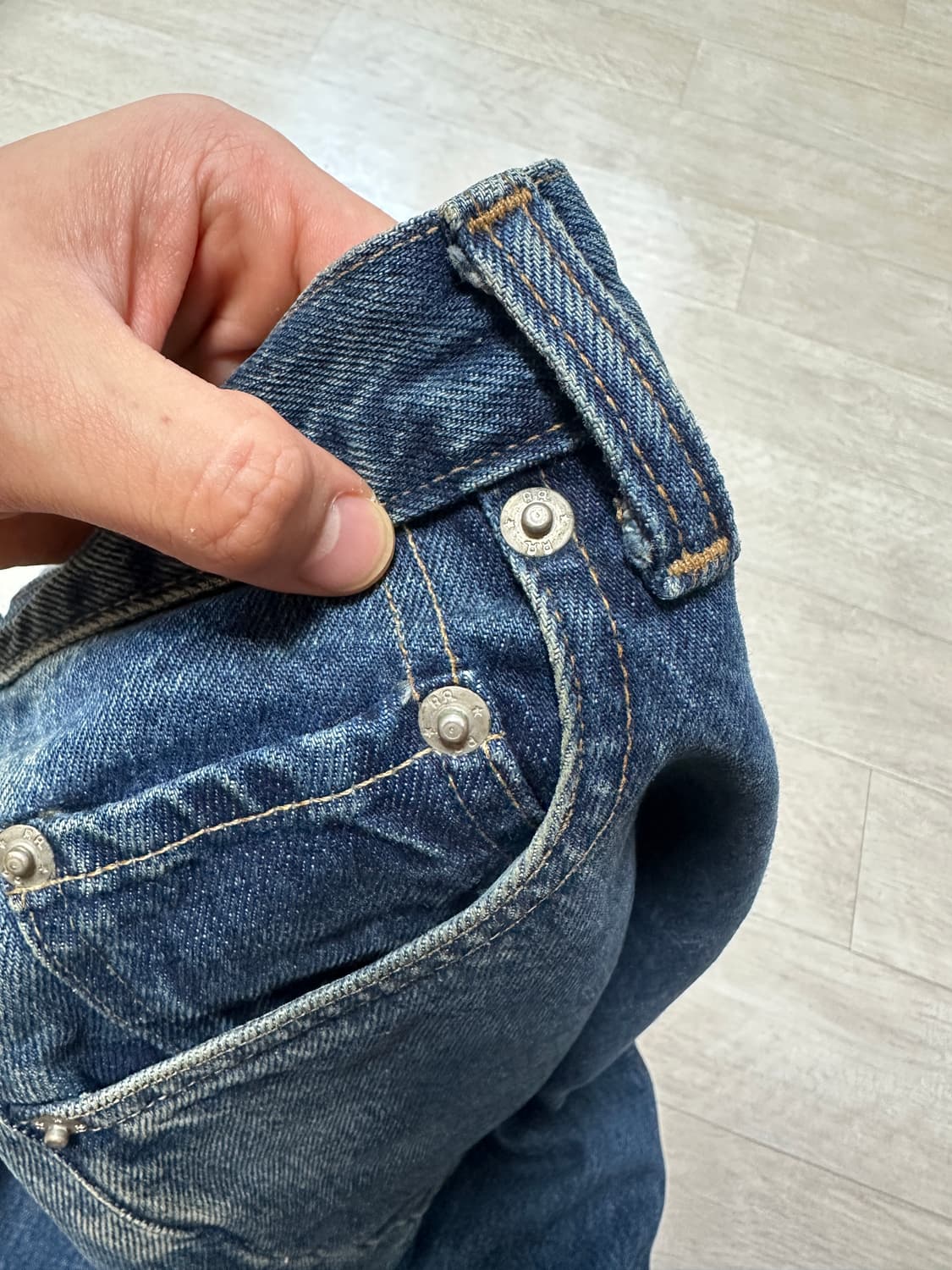 90's RRL 더블알엘 usa made 데님 상품이미지7