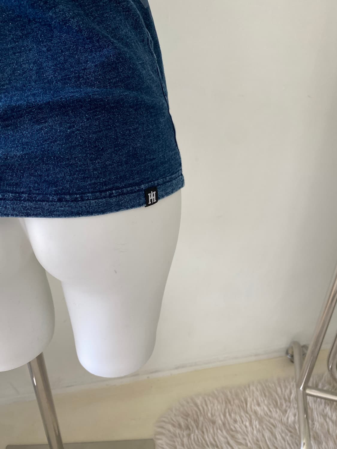 히스테릭글래머 걸즈 인디고 워싱 반팔 상품이미지7