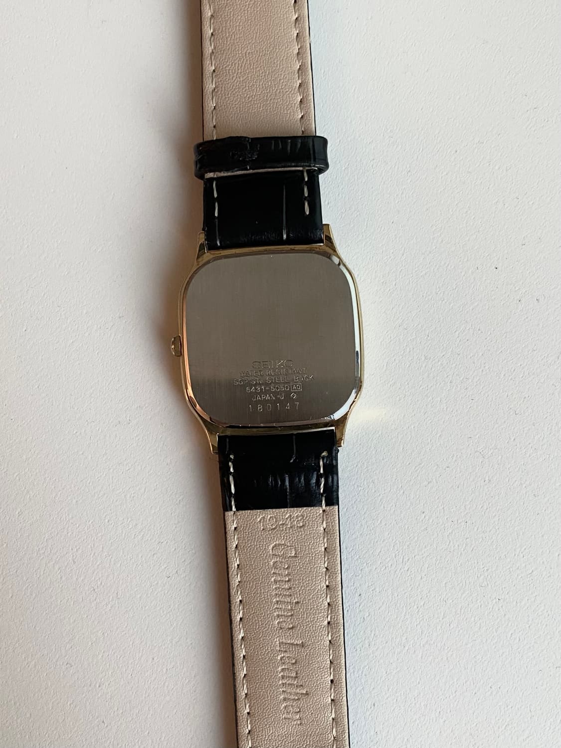 Seiko 세이코 골드 쿼츠 상품이미지2