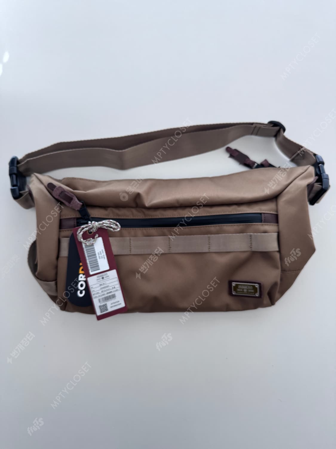 아소브 AS2OV 코듀라 도비 305D 투웨이 백 카키 상품이미지1