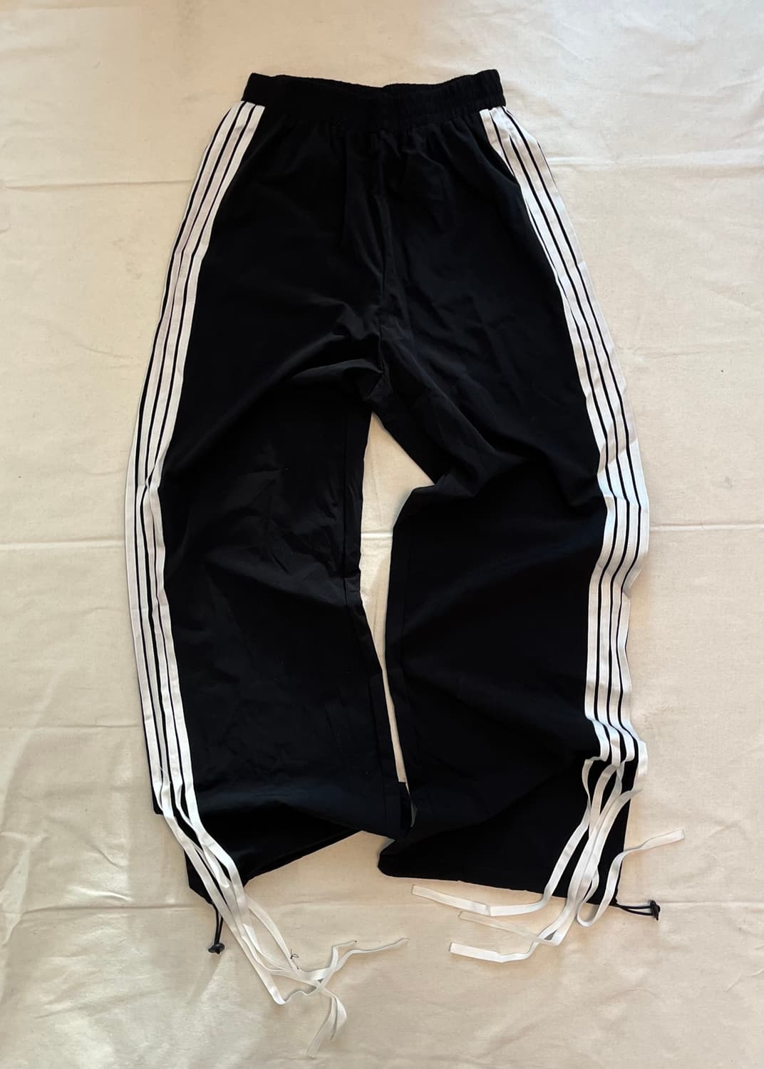 black ribbon training pants 상품이미지4
