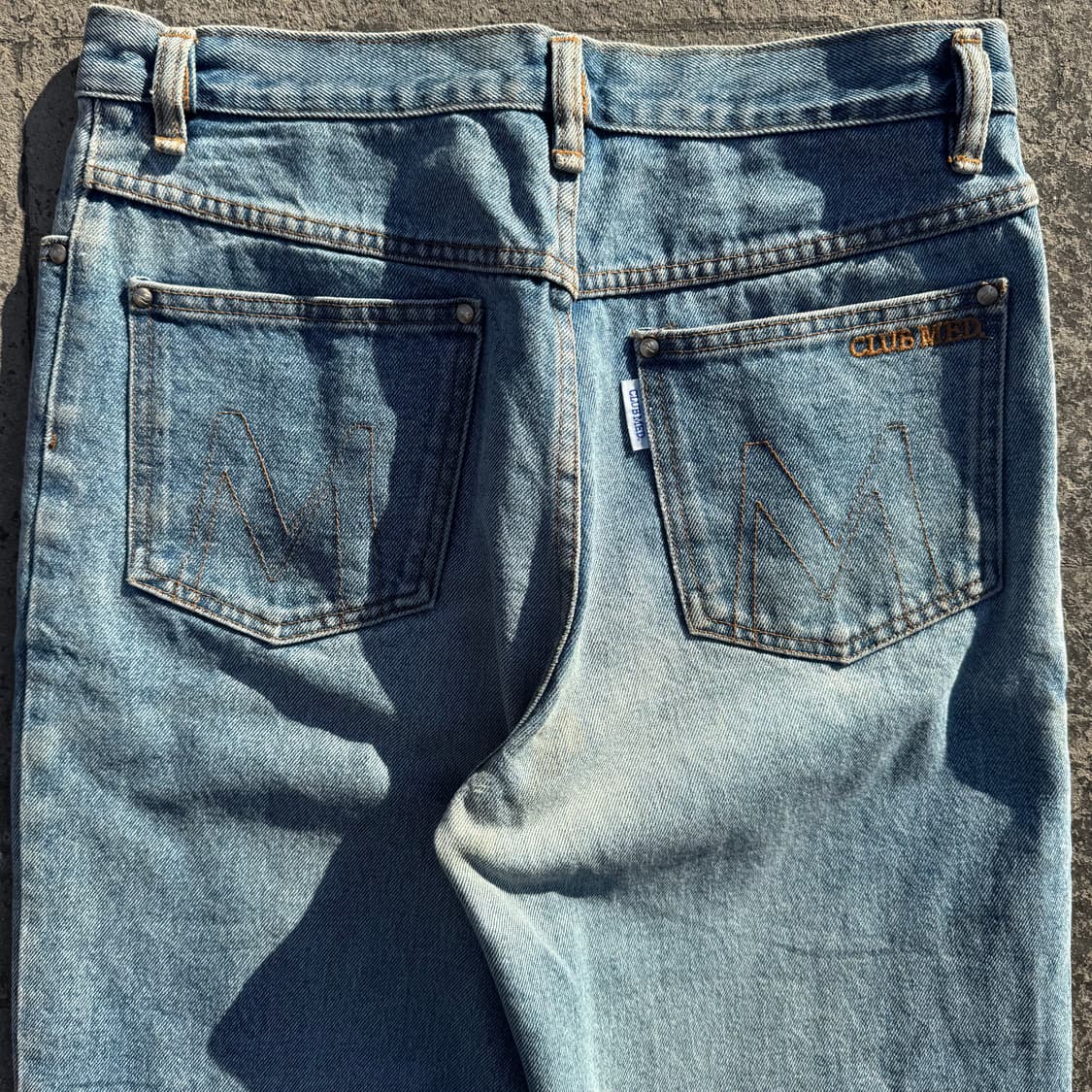 90s Club Med USA 로고 데님 팬츠 상품이미지6