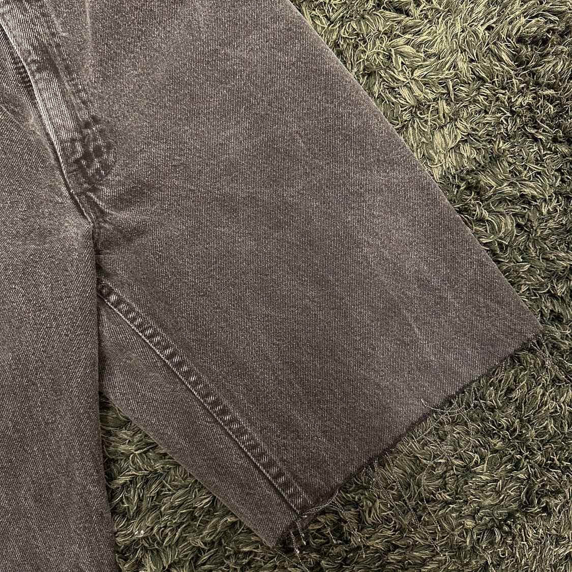 (31.5inch) 80s 리바이스 데님쇼츠 흑청반바지 상품이미지6