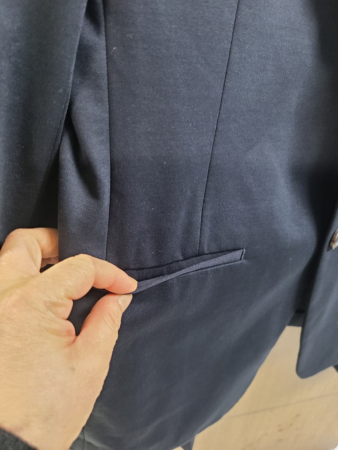 띠어리 네이비 정장세트  상품이미지2