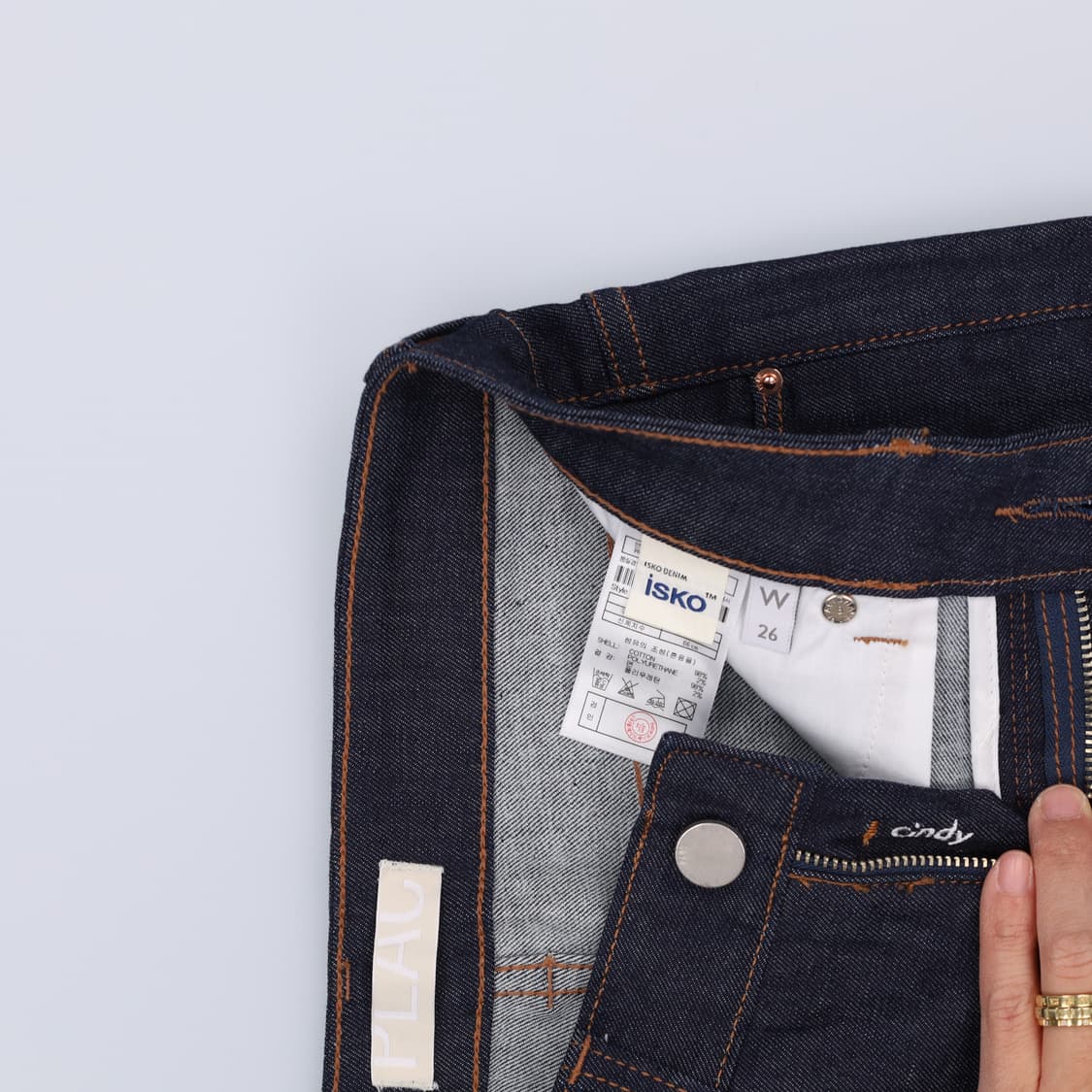 [W26] 이스코 여성 데님팬츠 0107H2 상품이미지5