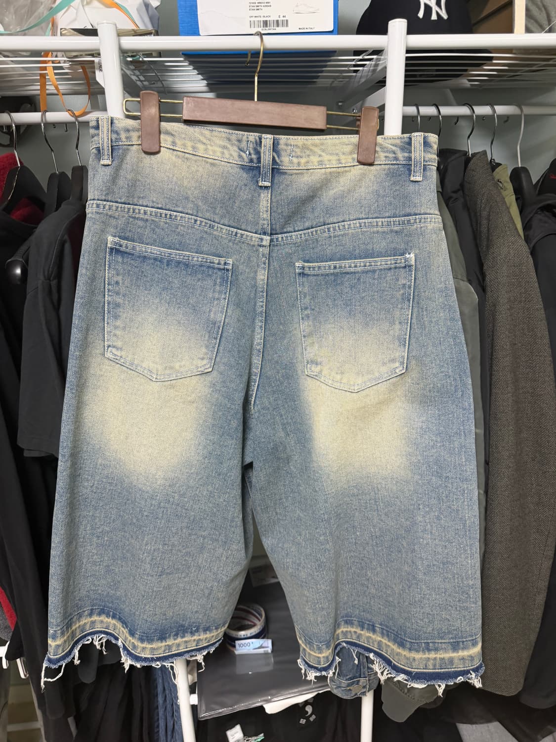 노쿨러스 와이드 데님 쇼츠 (2) 비즈버전  상품이미지3