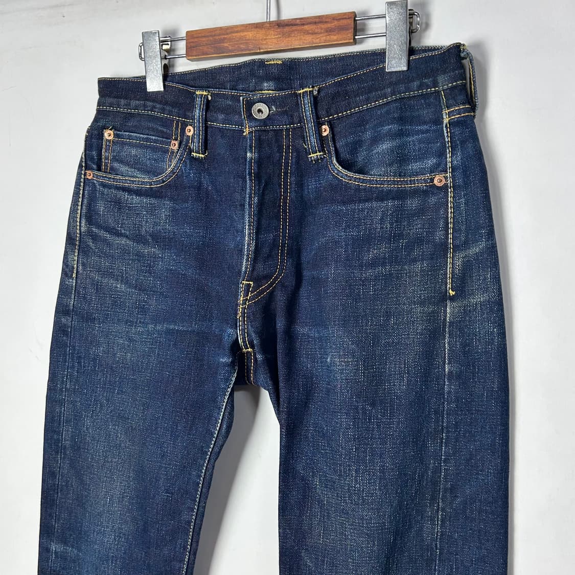 [IRON HEART] 아이언하트 18oz 셀비지 데님팬츠 상품이미지3