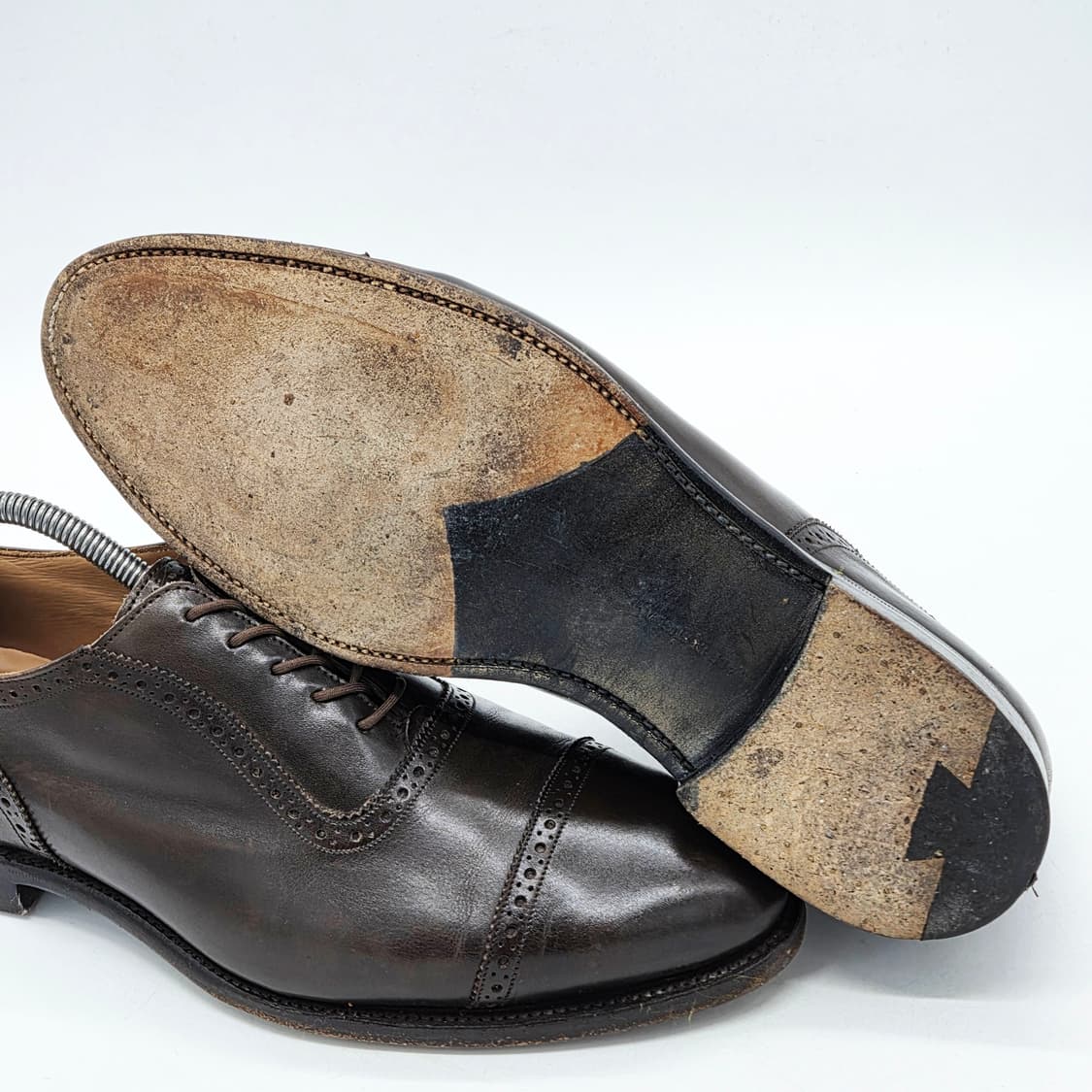  트리커즈 해밀턴 옥스포드 슈즈 다크 브라운 (9 1/2)  상품이미지3