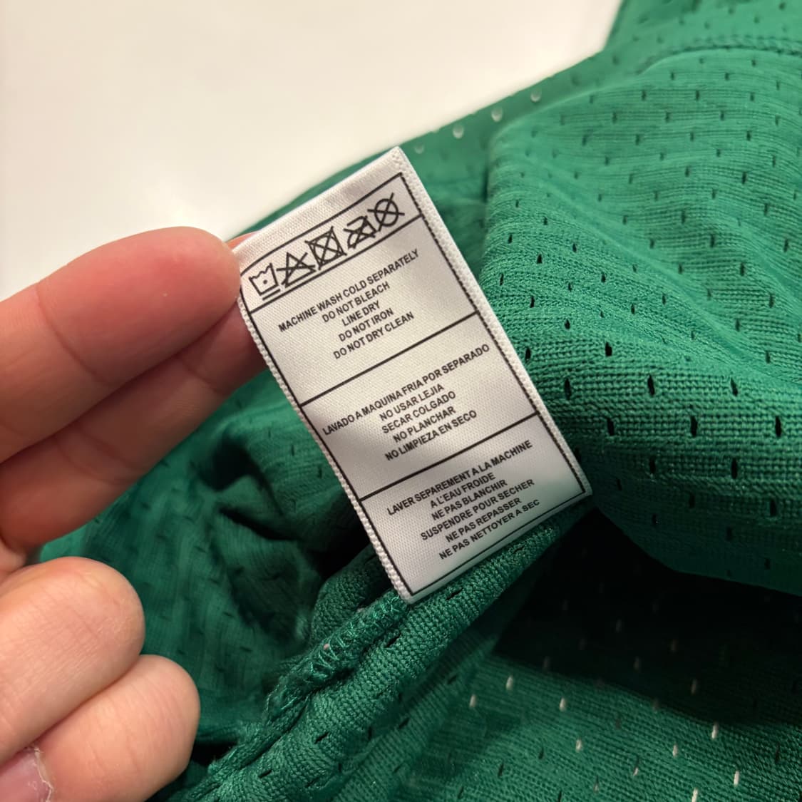 [L] 미첼앤네스 보스턴 셀틱스 래리 버드 33번 농구 유니폼 C431 상품이미지7