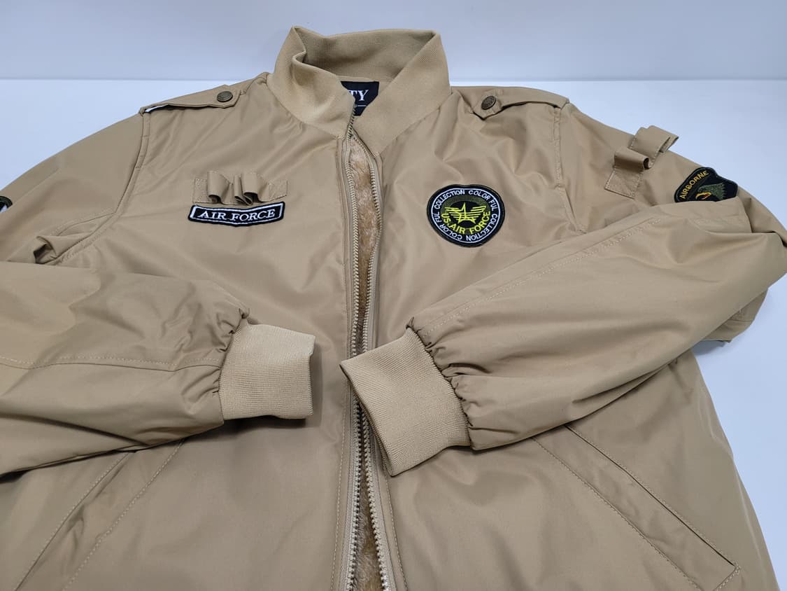 TYTY us에어포스 패치 퍼안감 항공 점퍼 / 남 XL (추천 100) 상품이미지5