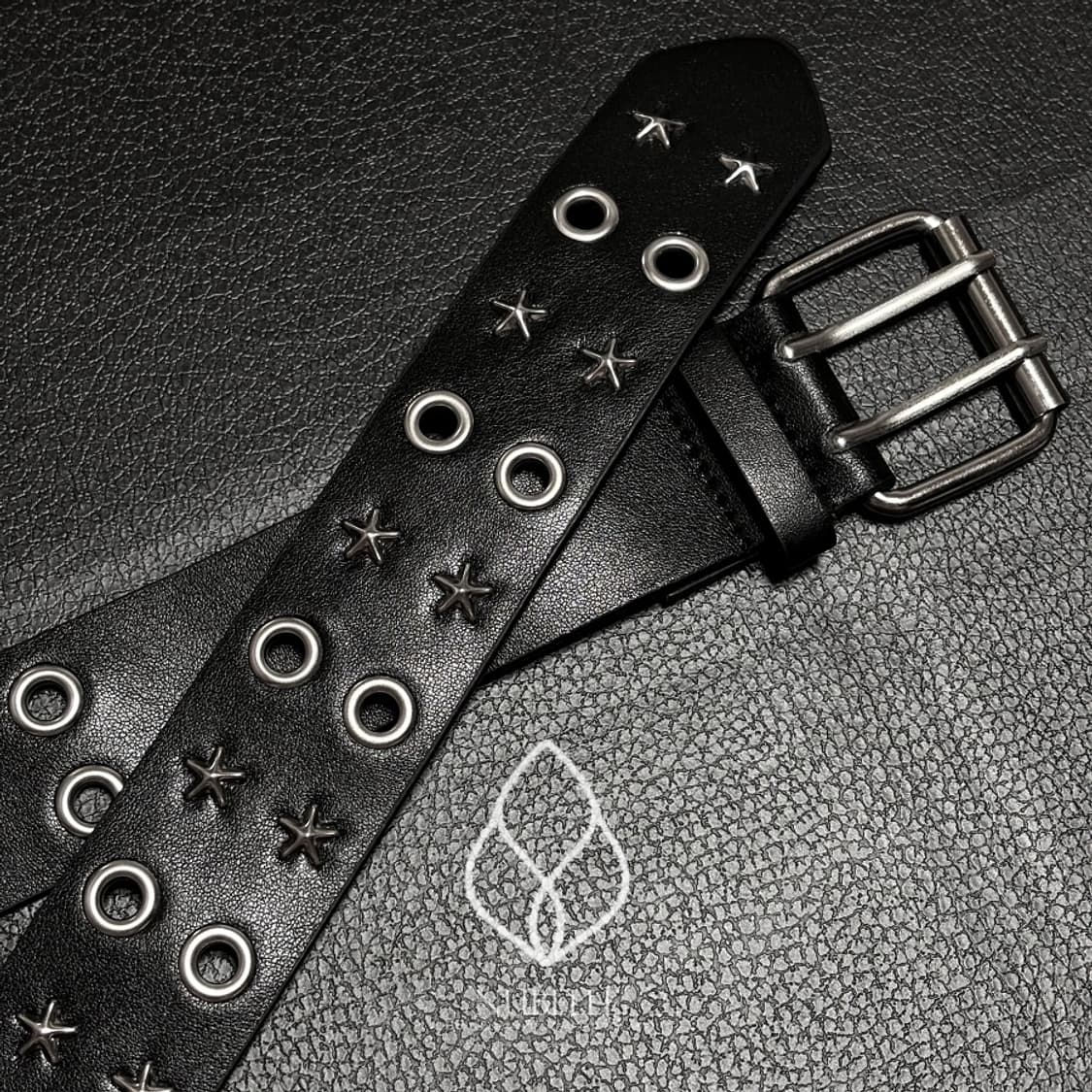 🌗 Star eyelet belt / 별 스터드 아일렛 웨스턴 벨트 상품이미지9