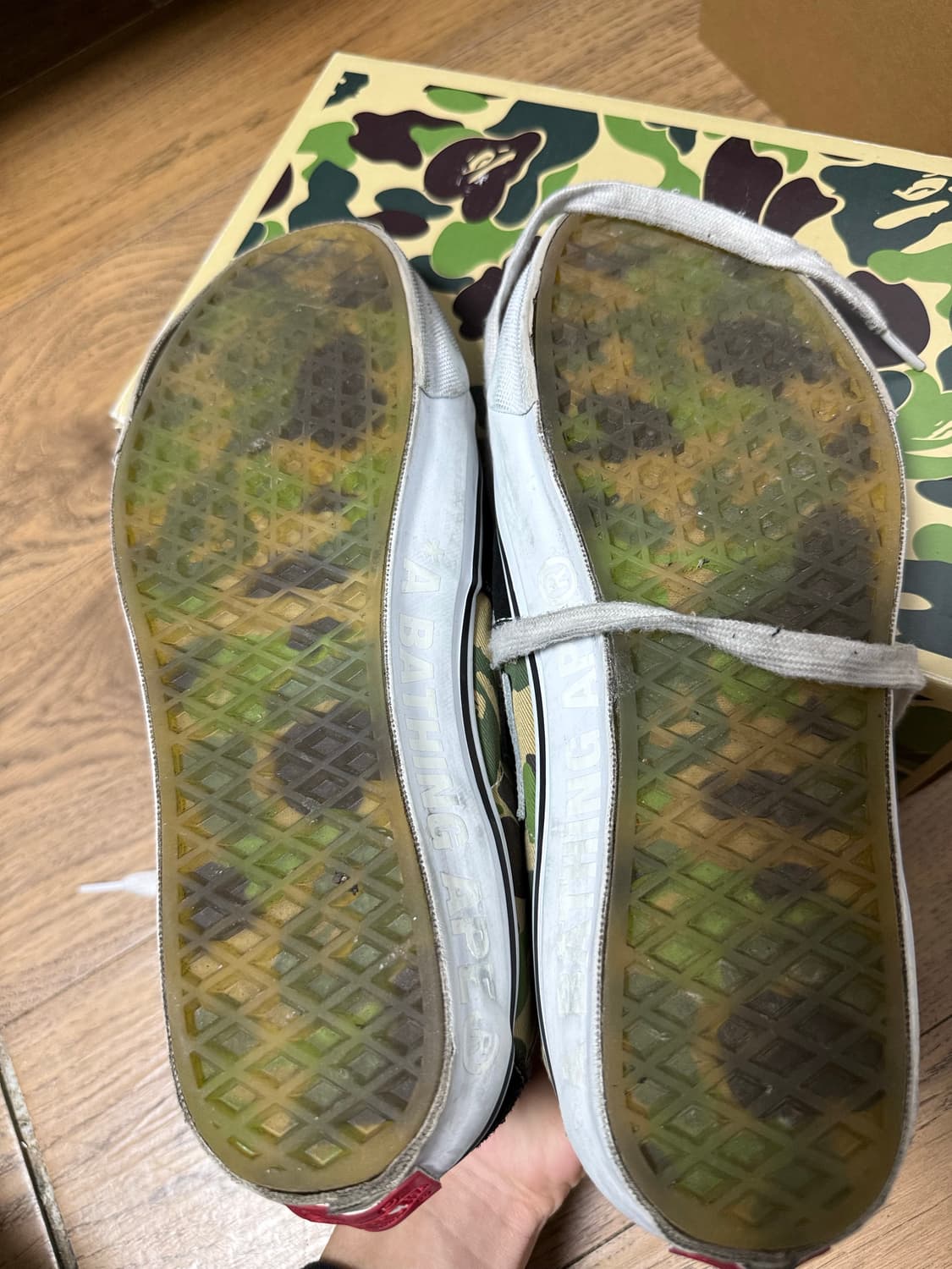 반스 x 베이프 스케이트 미드 리이슈 83 LX 블랙 270 상품이미지3