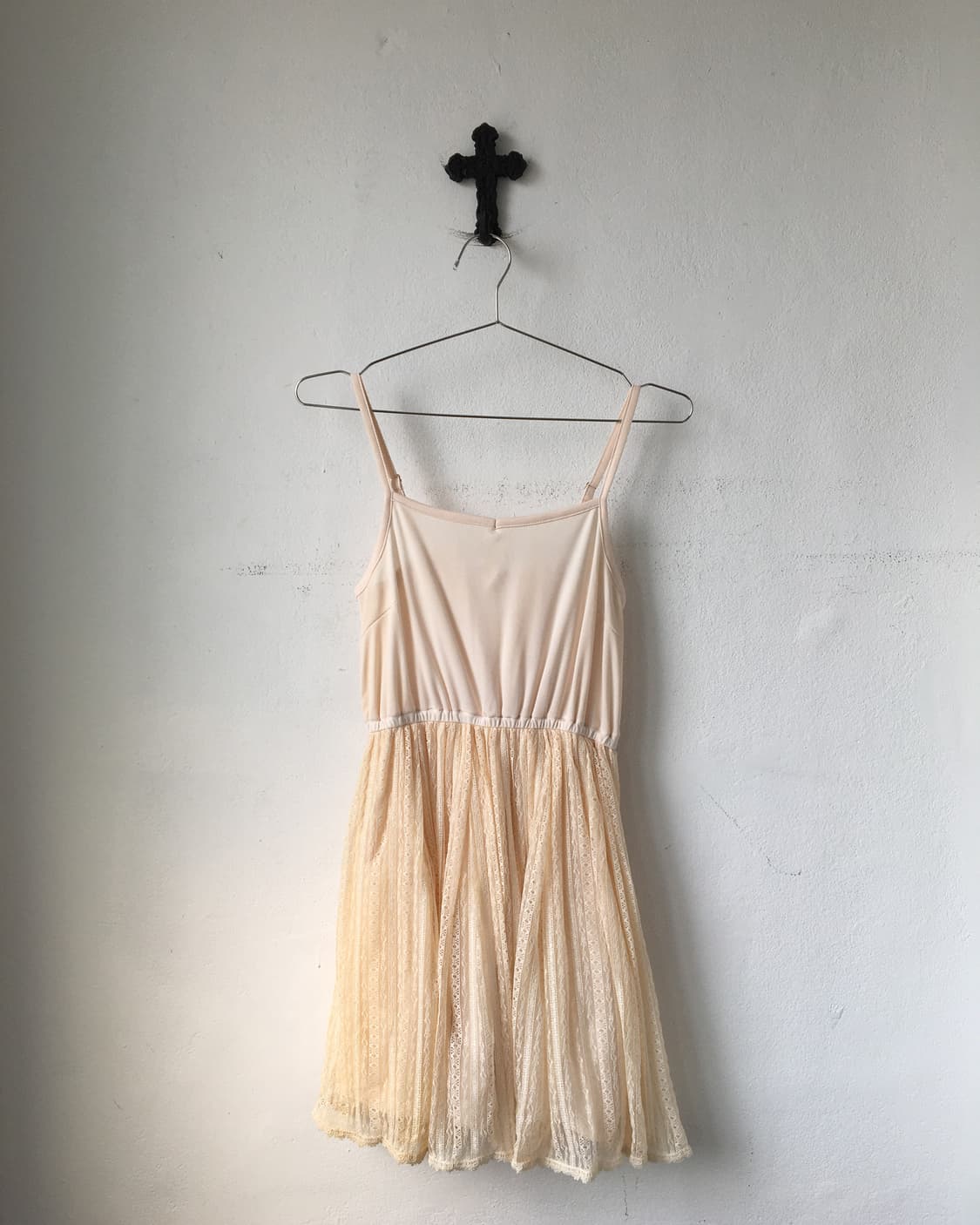 Lace layered sleeveless onepiece 상품이미지2