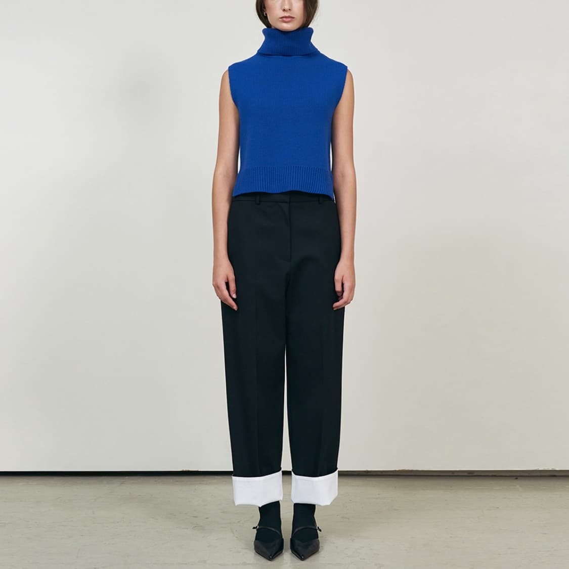 블러썸에이치컴퍼니(BLOSSOM) NAS 오버핏 슬랙스 66-77 상품이미지3