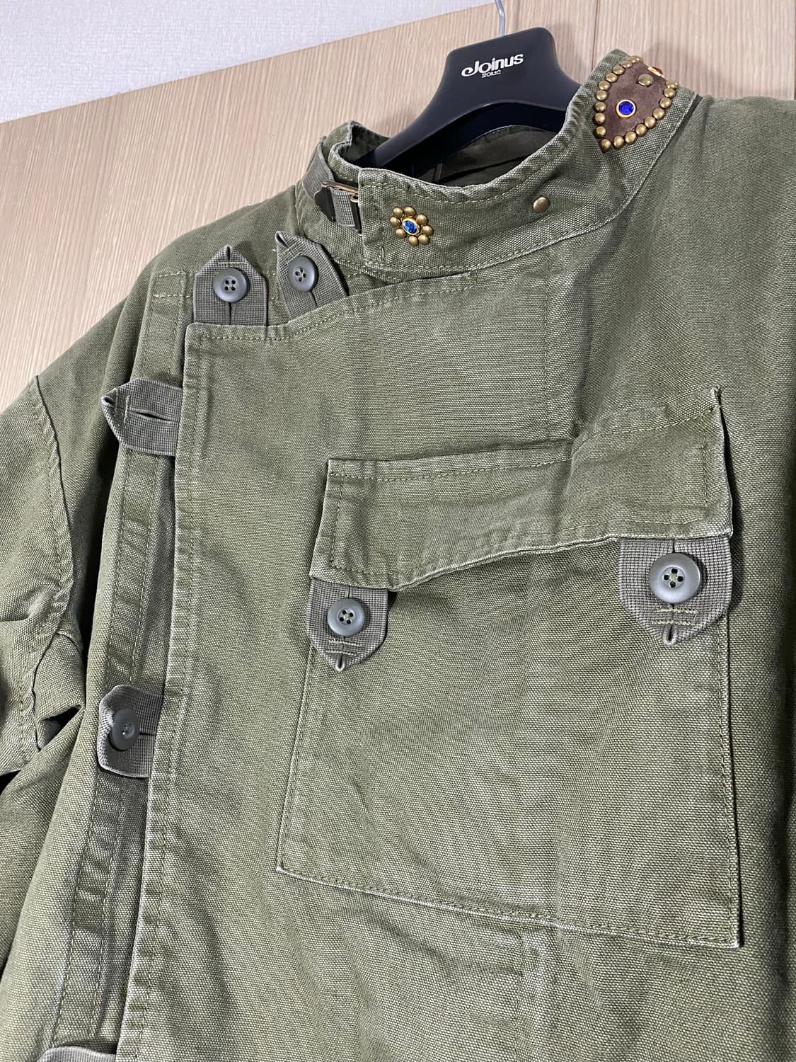 잼스톤 스터드 스웨덴 모터사이클 자켓 상품이미지2