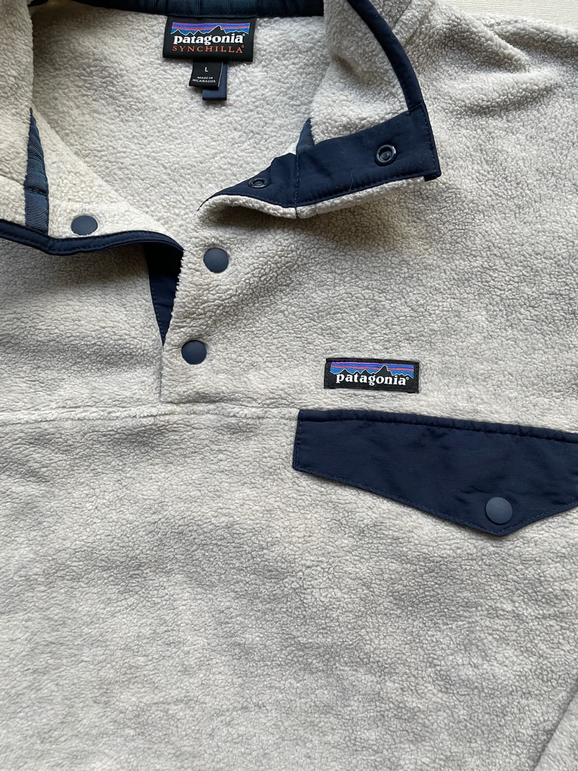 파타고니아 신칠라 오트밀 플리스 patagonia 상품이미지4