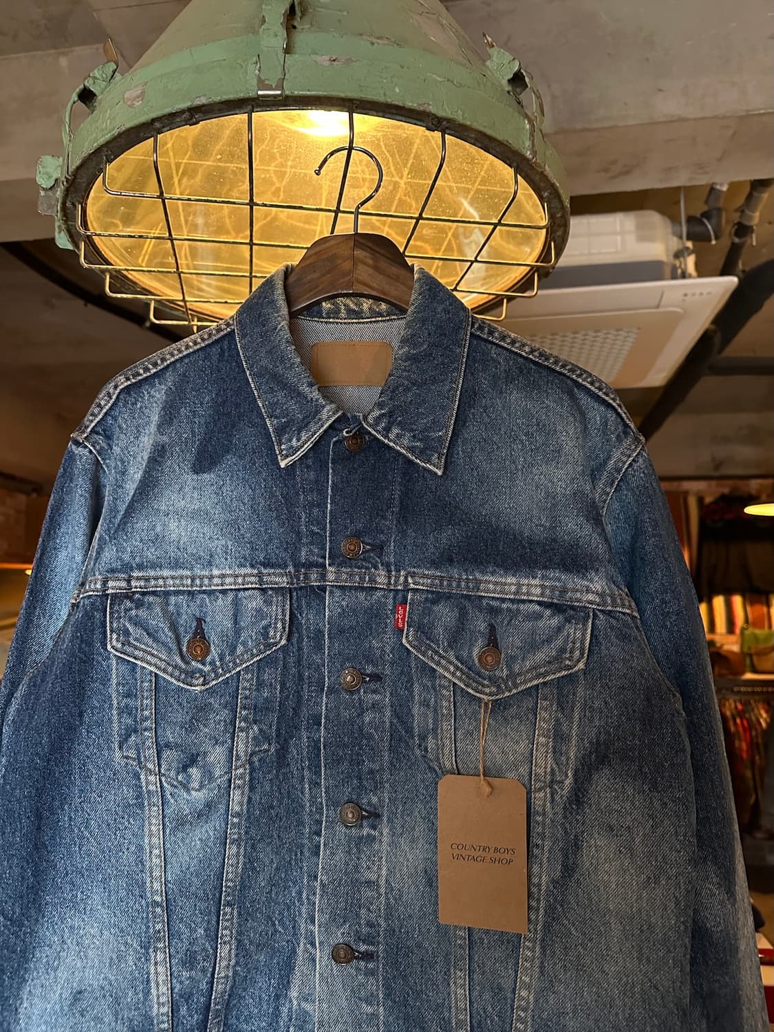 90s USA 빈티지 리바이스 3rd 3세대 데님 트러커 자켓 상품이미지3
