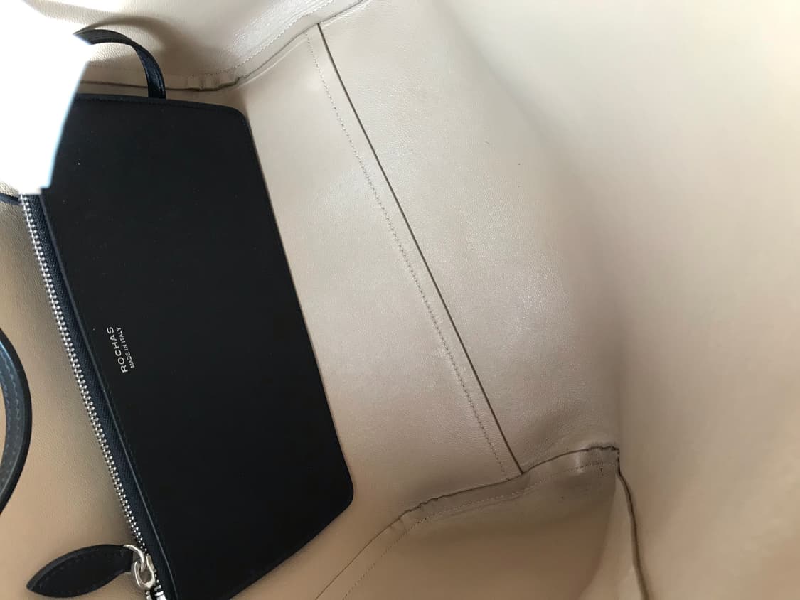 로샤스 토트 새상품 블랙  상품이미지8