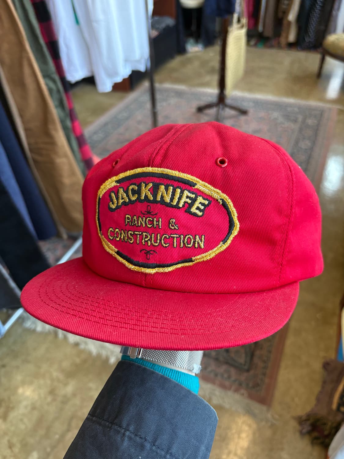 80s 잭 나이프 빈티지 트러커캡 상품이미지2