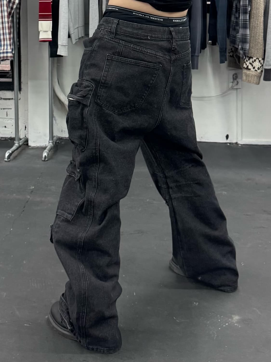 멀티포켓 데님 카고팬츠 상품이미지5