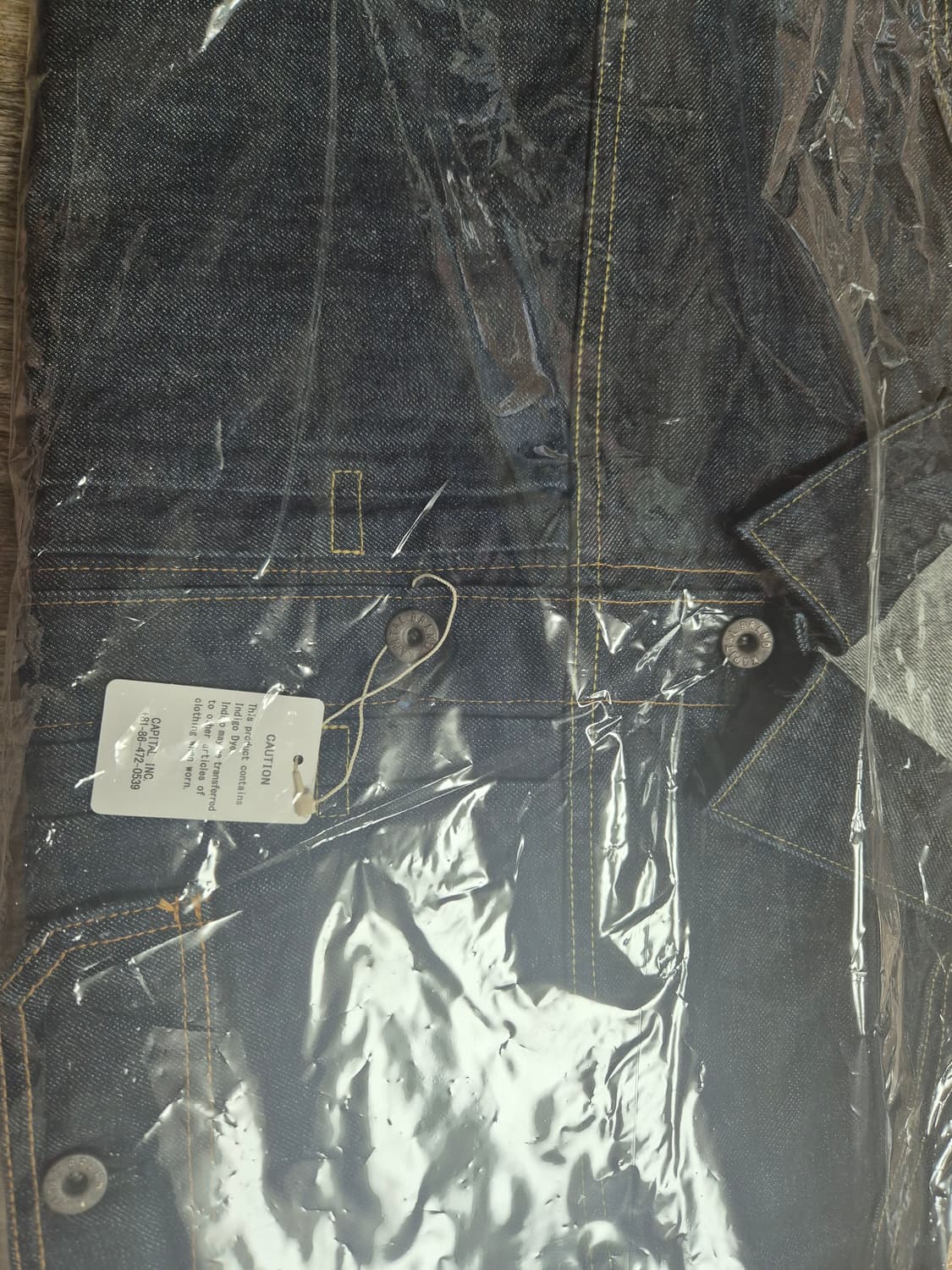 캐피탈 14온즈 1세대(1st) 데님 자켓 판매 합니다. 상품이미지3