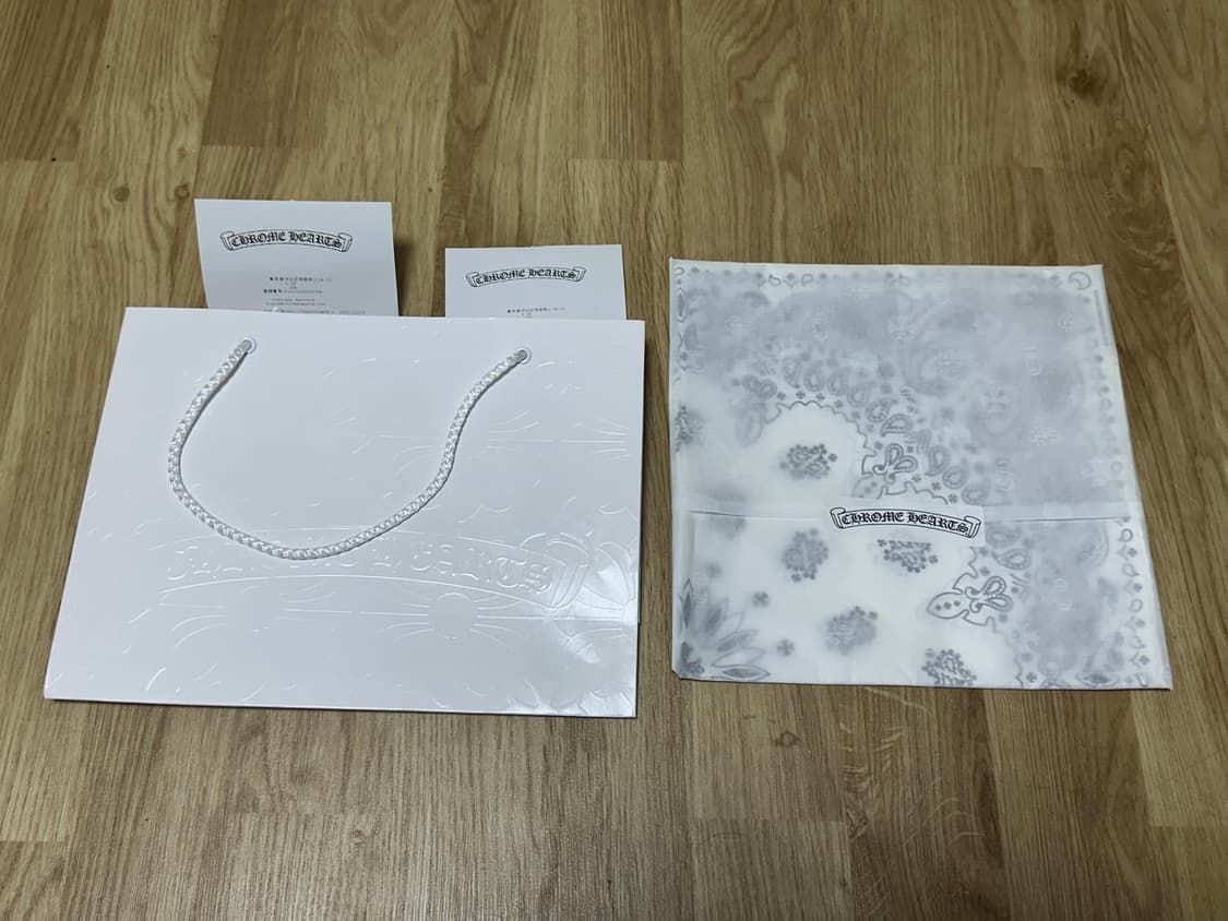 크롬하츠 실크 반다나 화이트  상품이미지2