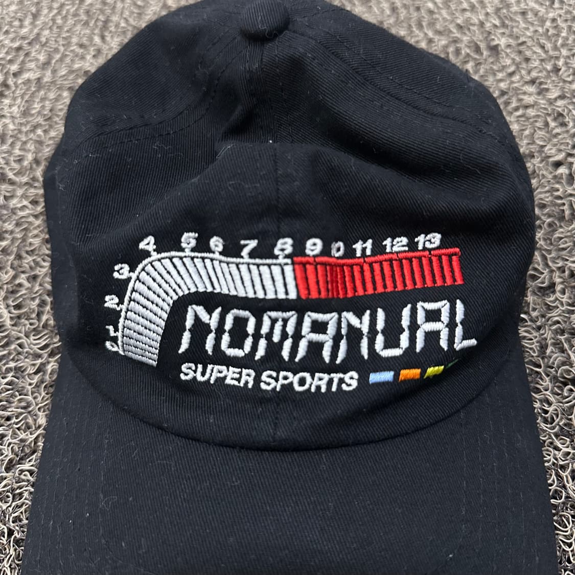NOMANURL 노매뉴얼 올드스쿨 볼캡 블랙 F 상품이미지2