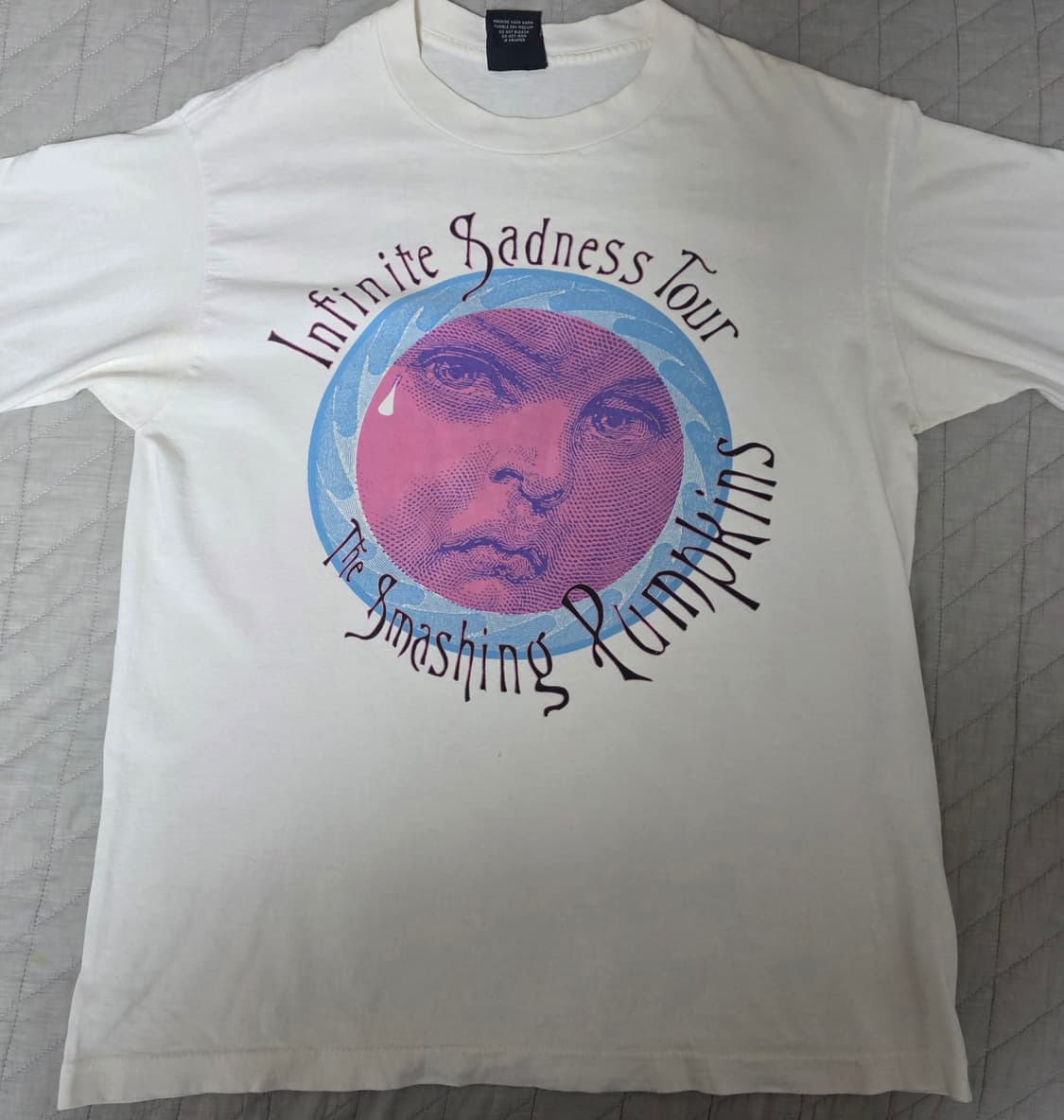 [L] 90s 스매싱펌킨스 인피니트 새드니스 투어 빈티지 밴드티 상품이미지1