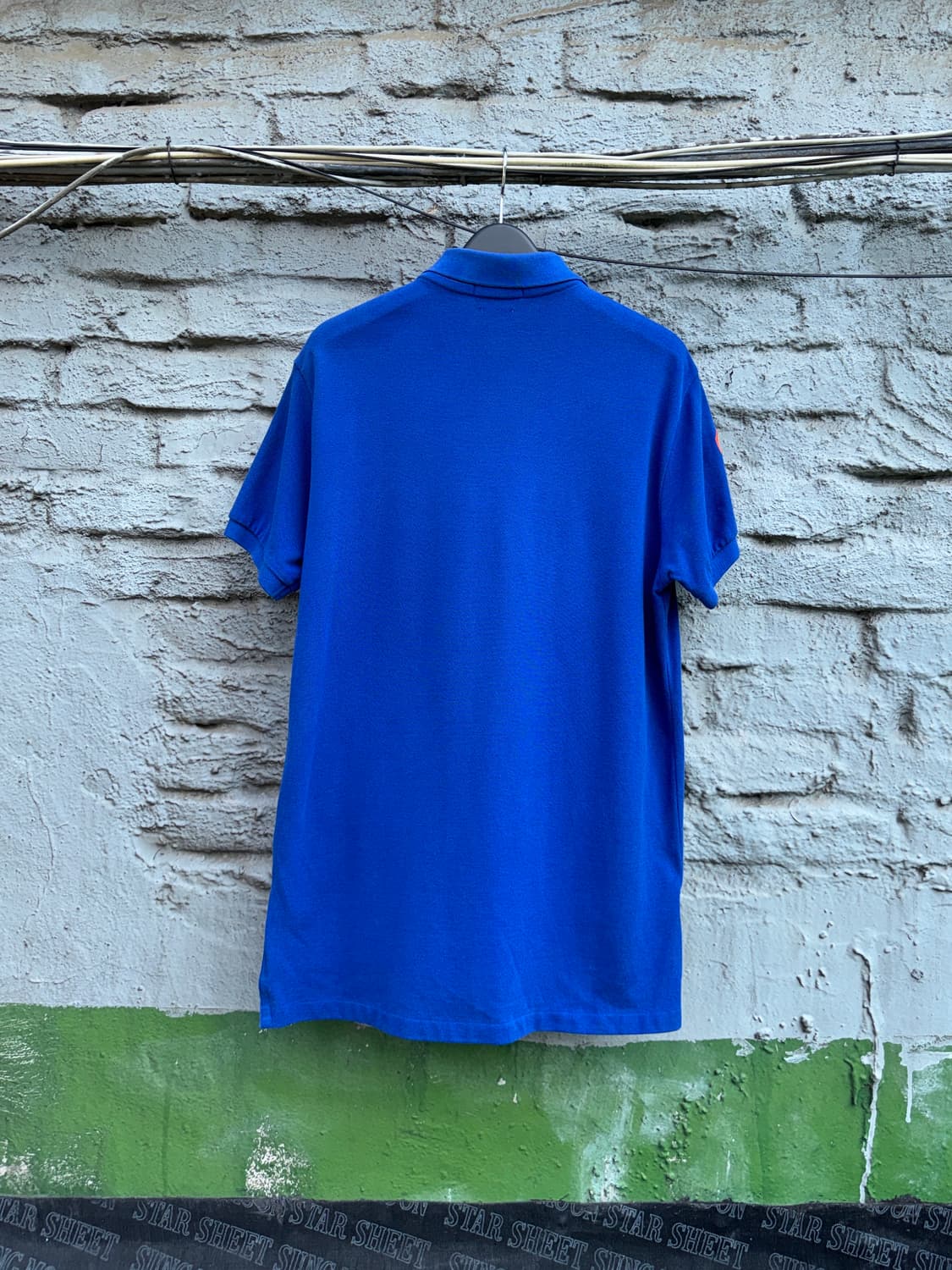 POLO 폴로 블루 그린 빅포니 반팔 카라티(m) 상품이미지8