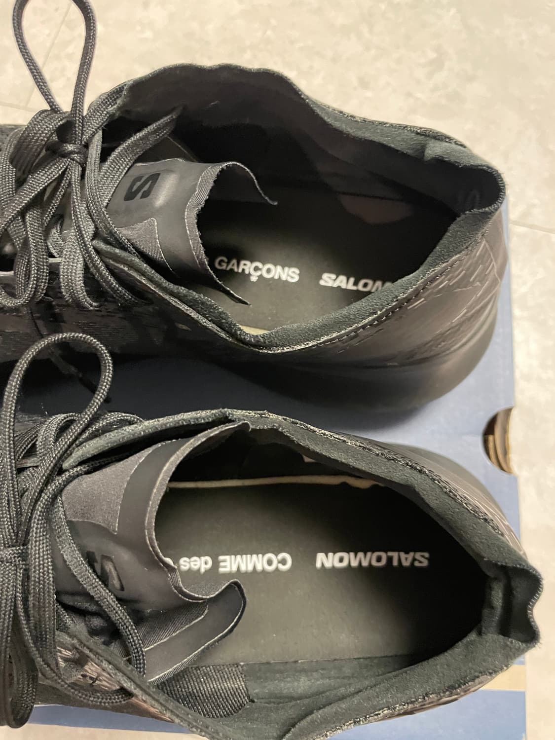 살로몬 x 꼼데가르송 판타즘 플랫폼 블랙 280 상품이미지3