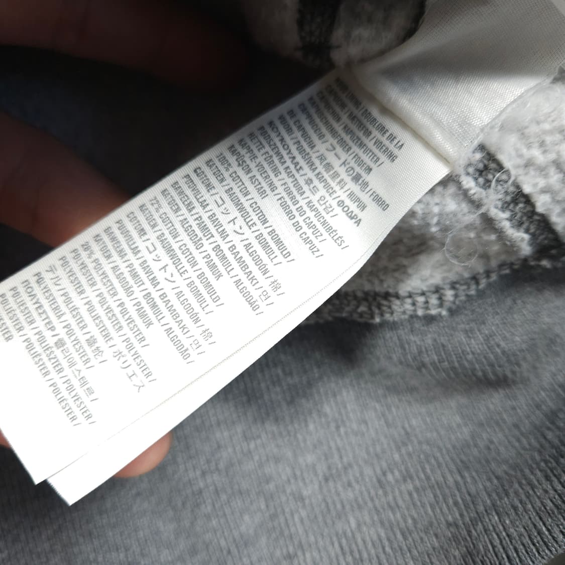 아베크롬비 그레이 후드집업  상품이미지8