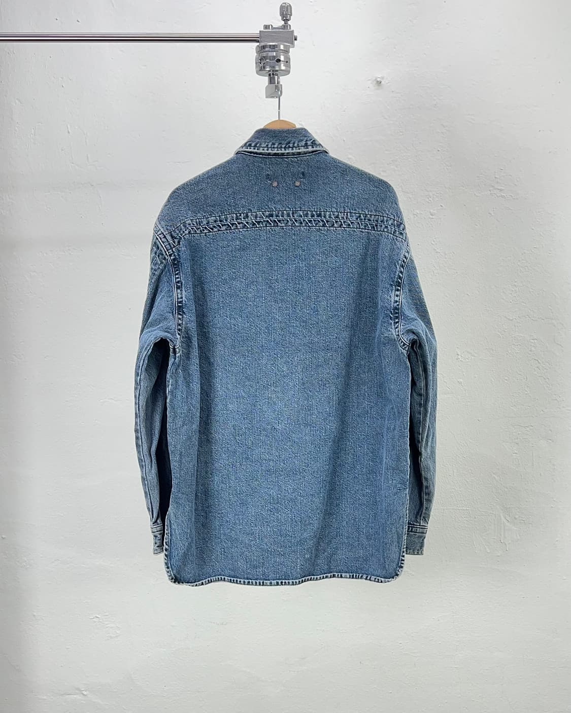 일꼬르소 웨스턴 스톤 워싱 데님 셔츠 자켓 상품이미지6