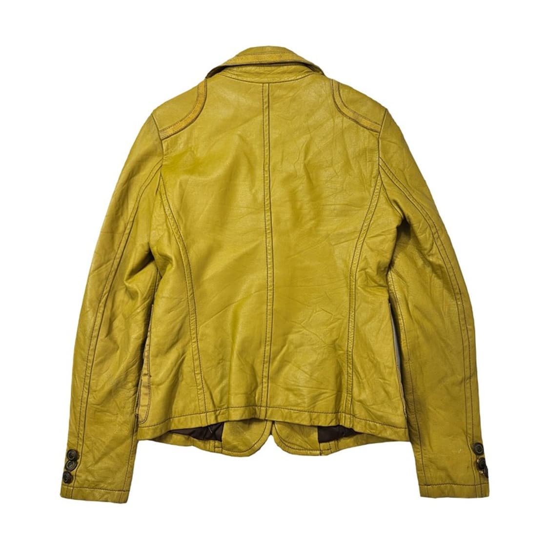 ASK y2k 빈티지 양가죽 자켓 S 상품이미지2