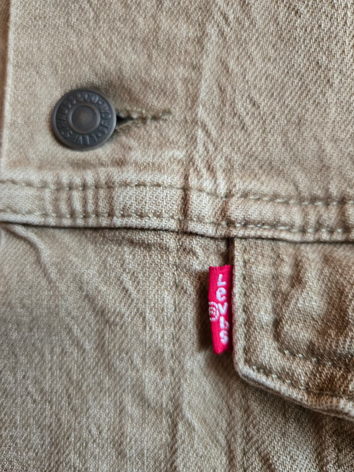 리바이스 트러커 자켓 샌드베이지 자켓 상품이미지3