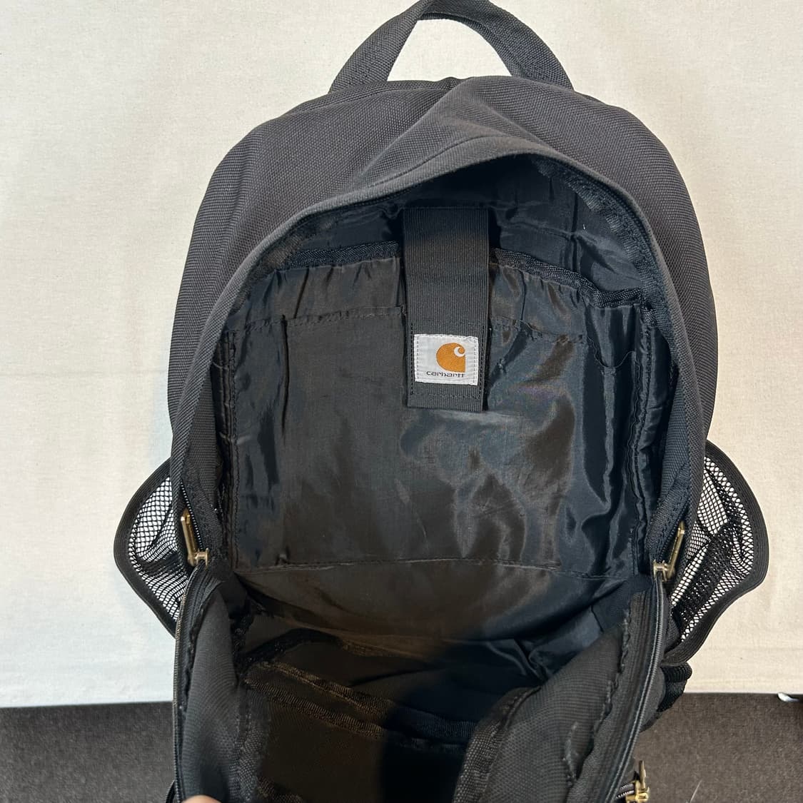 칼하트 멀티 포켓 백팩 가방 블랙 상품이미지4
