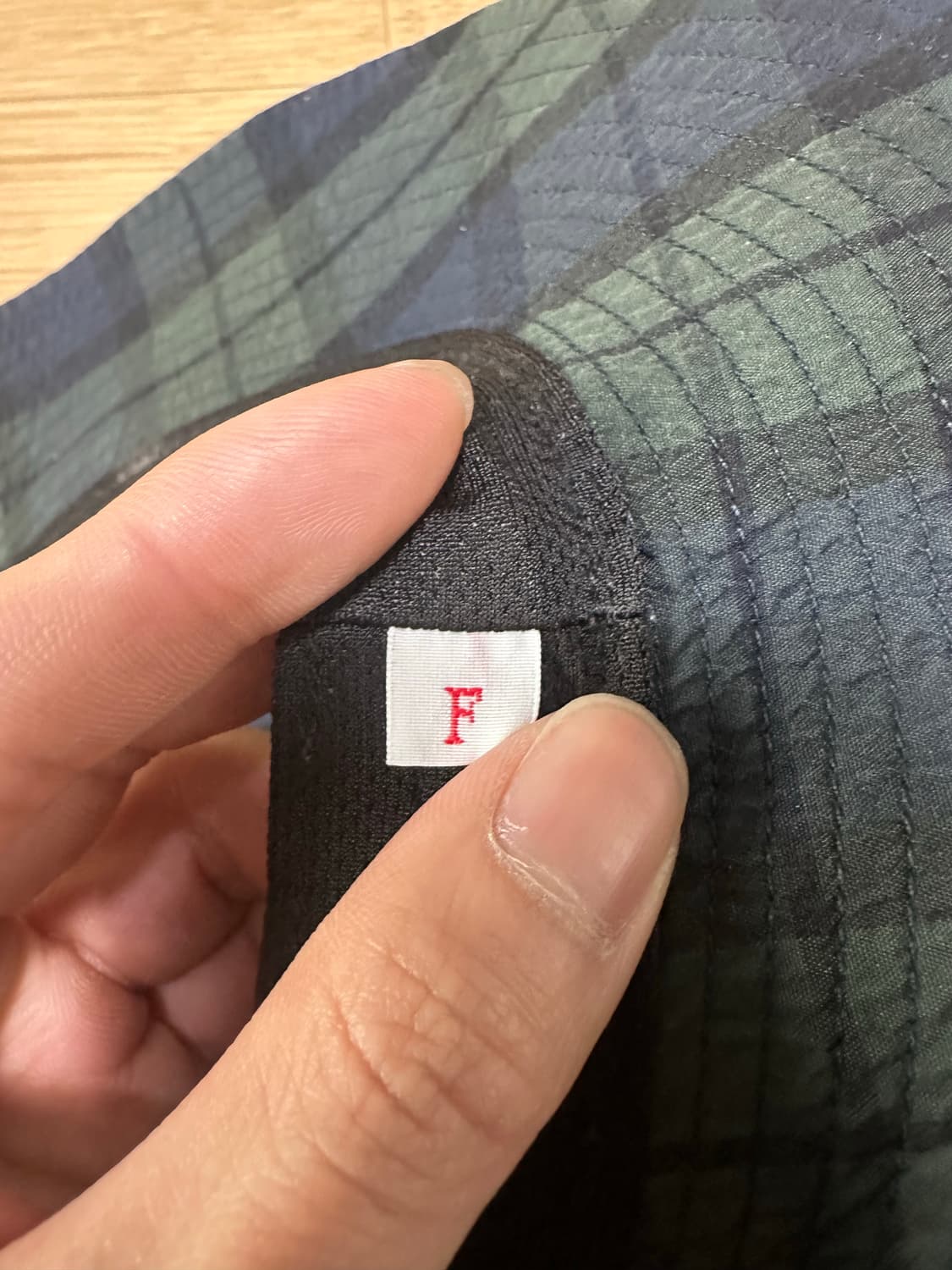 단톤 버킷햇 (체크) 상품이미지4