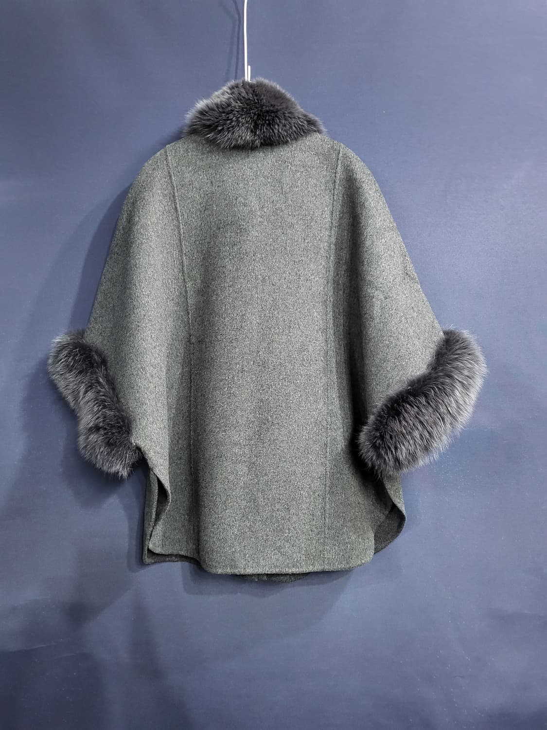 폭스 울 캐시이어 혼방 숄겸 가디건 상품이미지4