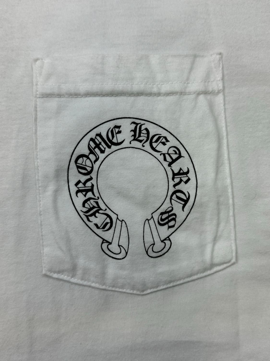 [L] 백화점판 정품 크롬하츠 멀티로고 반팔 화이트 상품이미지4