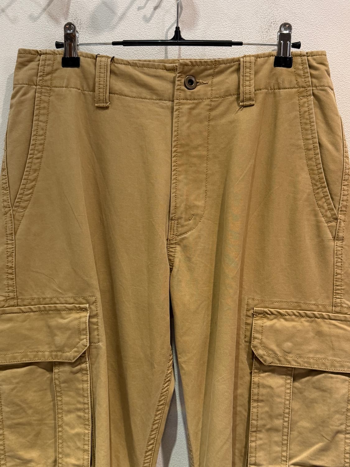 Purple & Yellow Cotton Cargo Pants(32) 상품이미지2