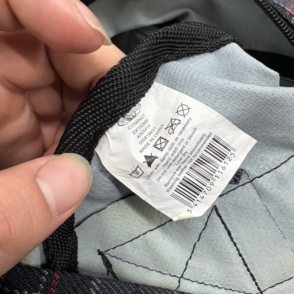 00s이스트팩체크더플백 상품이미지4