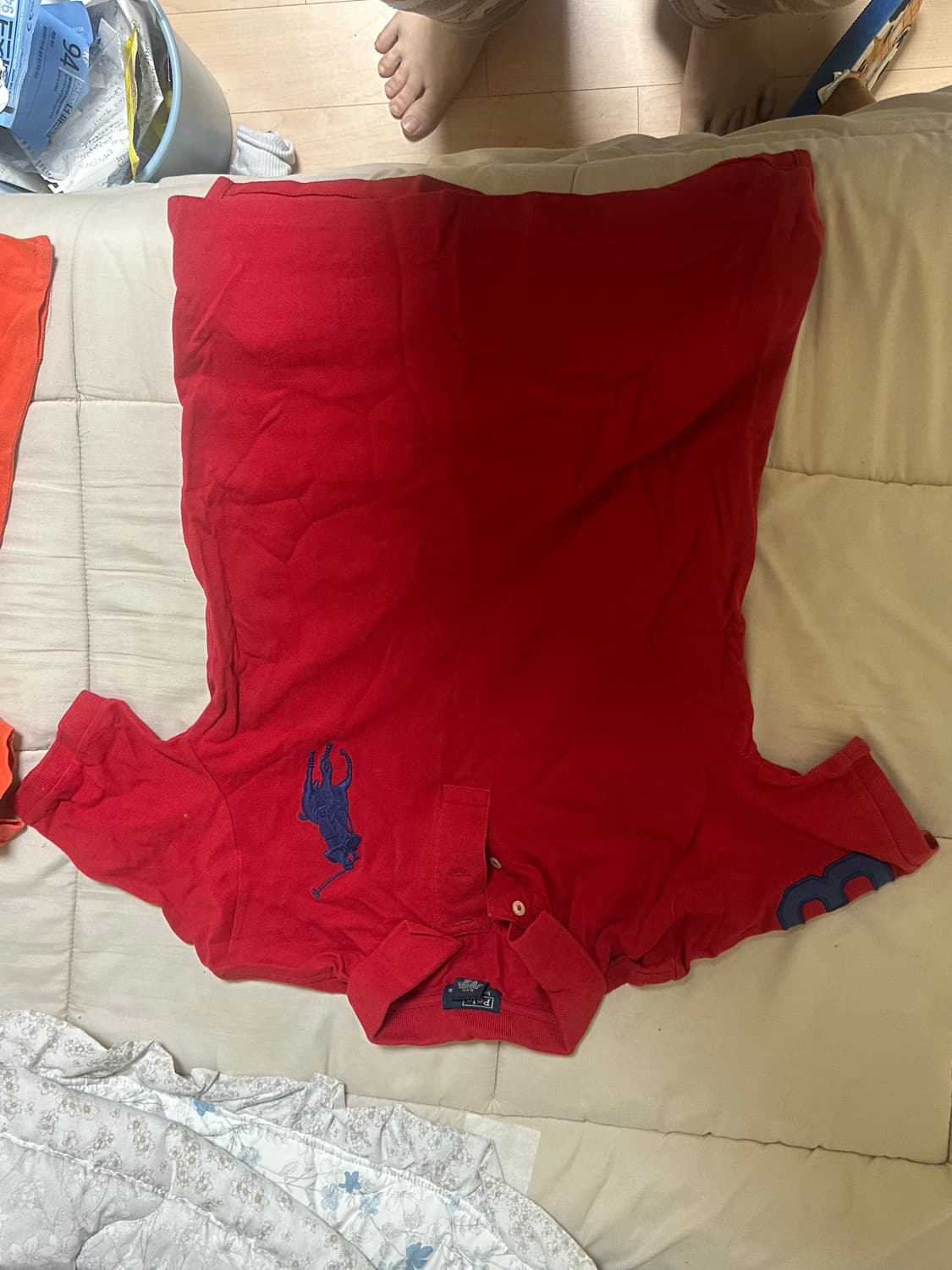 폴로랄프로렌 반팔셔츠 xs 상품이미지1