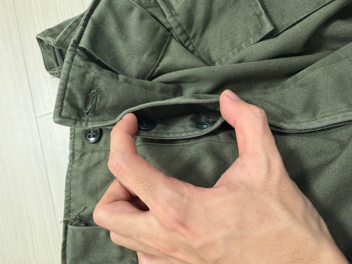 일본 빈티지 1995년 생산 교정복 바지 상품이미지7