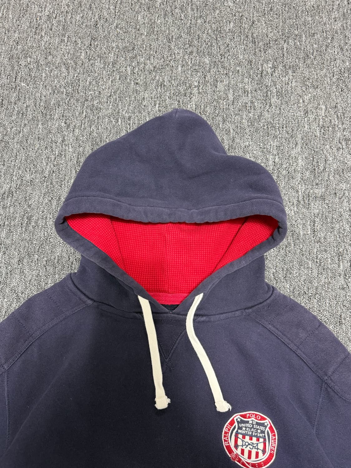 Polo Ralph Lauren navy hoodie    상품이미지4