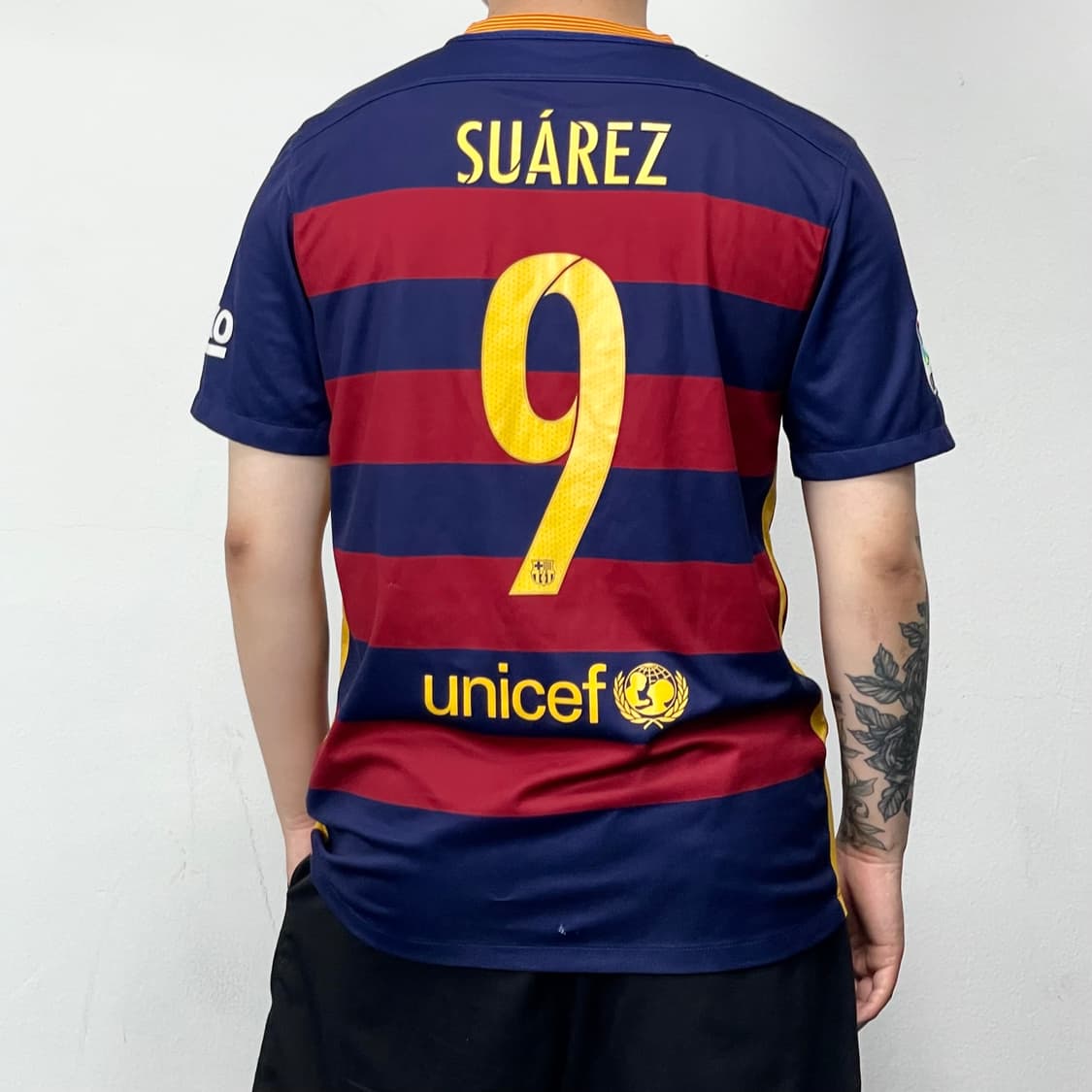 나이키 바르셀로나 15/16 수아레즈 유니폼 져지 상품이미지4