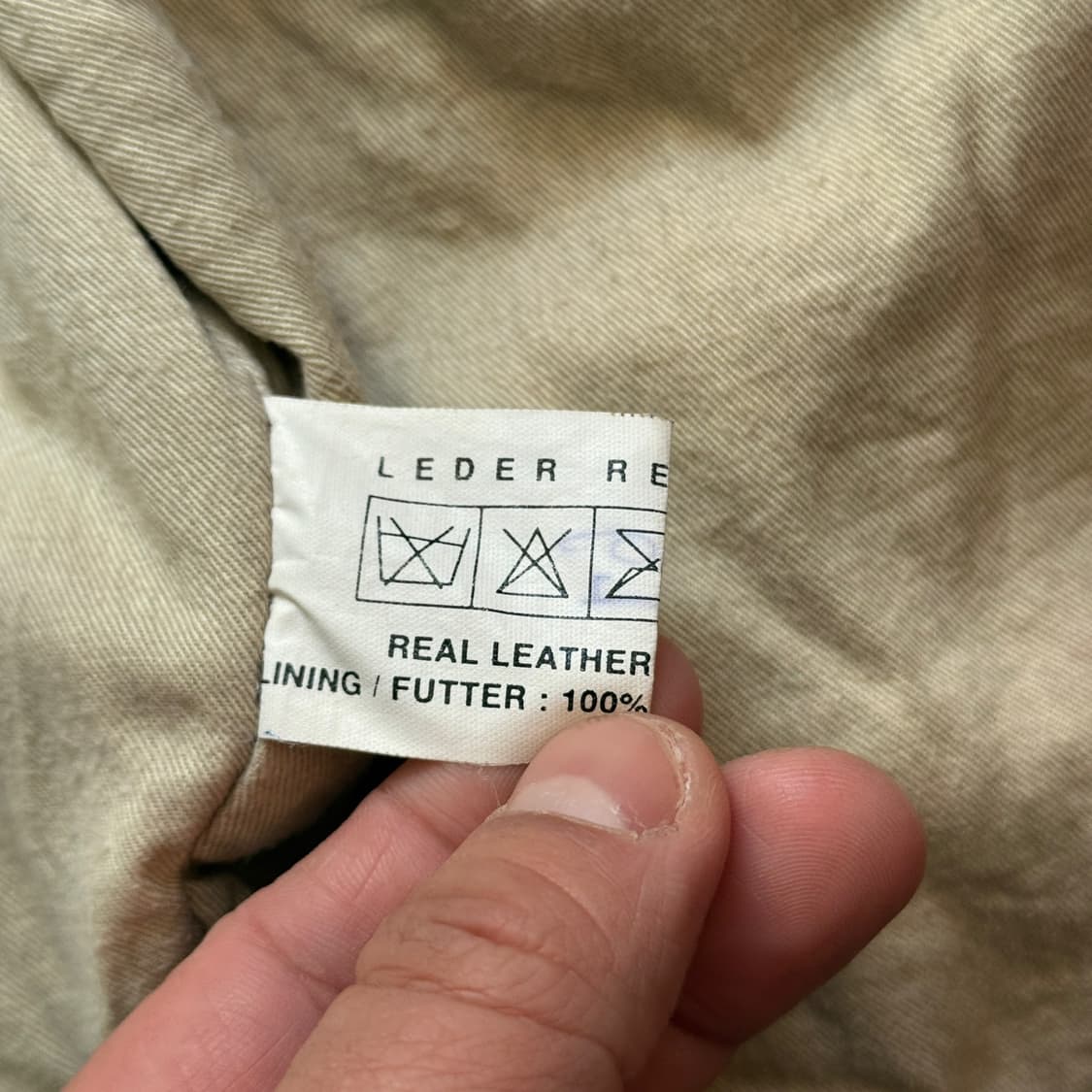 MC NEAL 유럽발 오버사이징 에이징 레더 자켓 상품이미지9