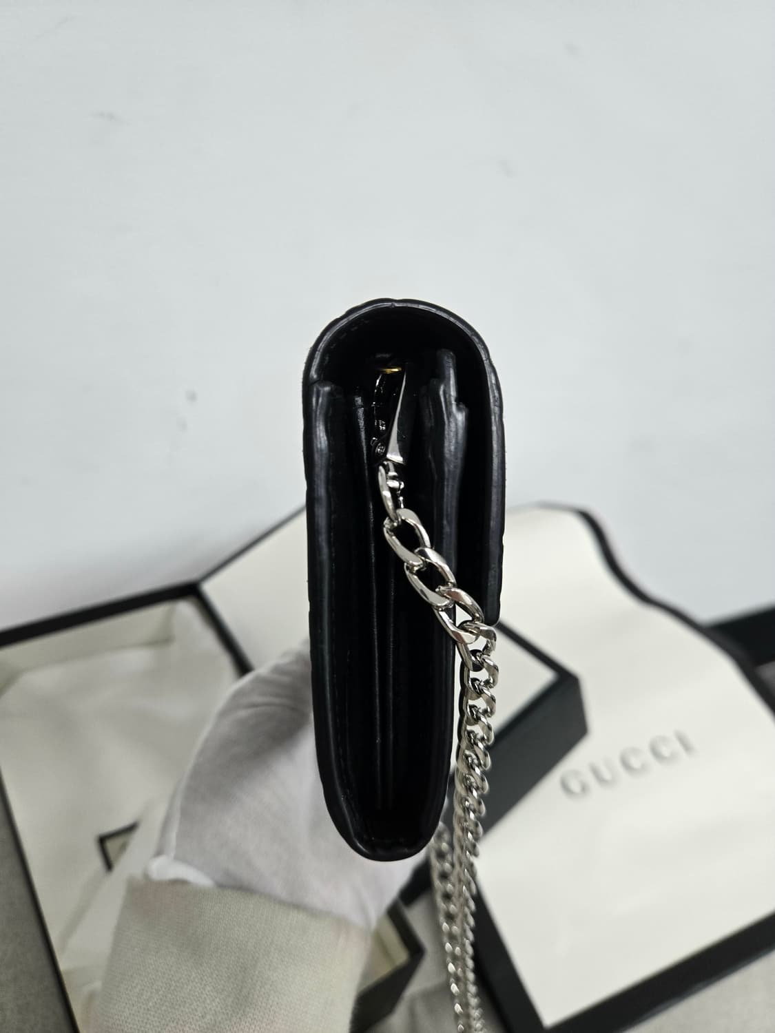 [보증서 정품] 구찌 패들락 체인 장지갑 상품이미지2