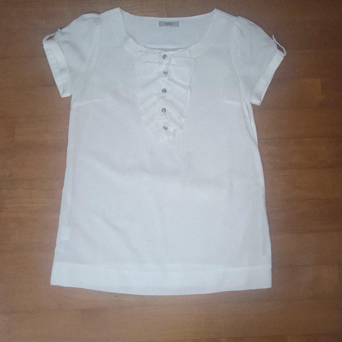 클로비스 프릴 블라우스 상품이미지1