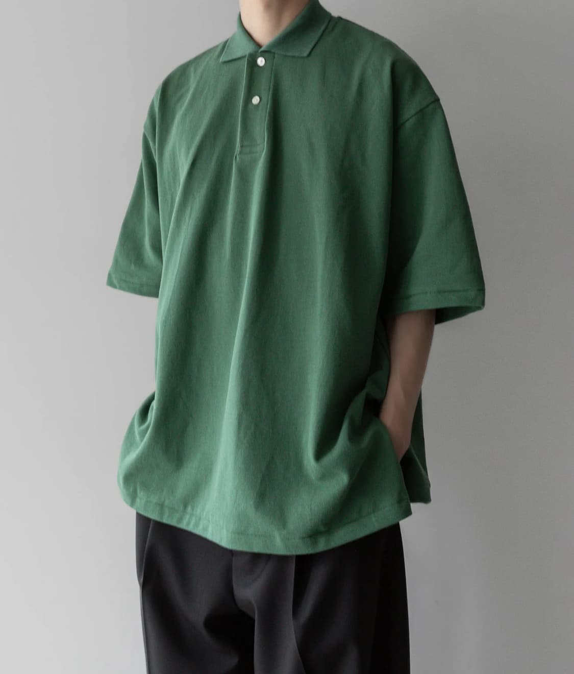 인테림 INTERIM Hyper Big Tangis Pique Polo 상품이미지2