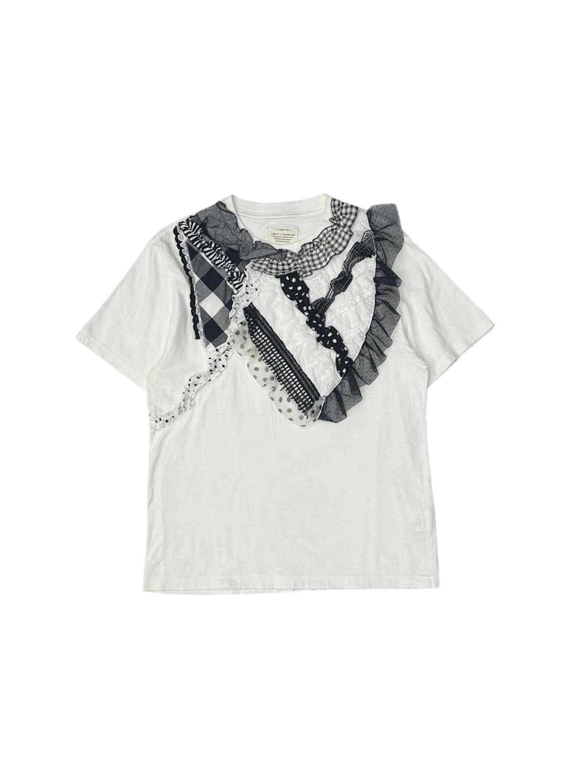 Beams Boy Tori-To Frill T-Shirt 상품이미지1